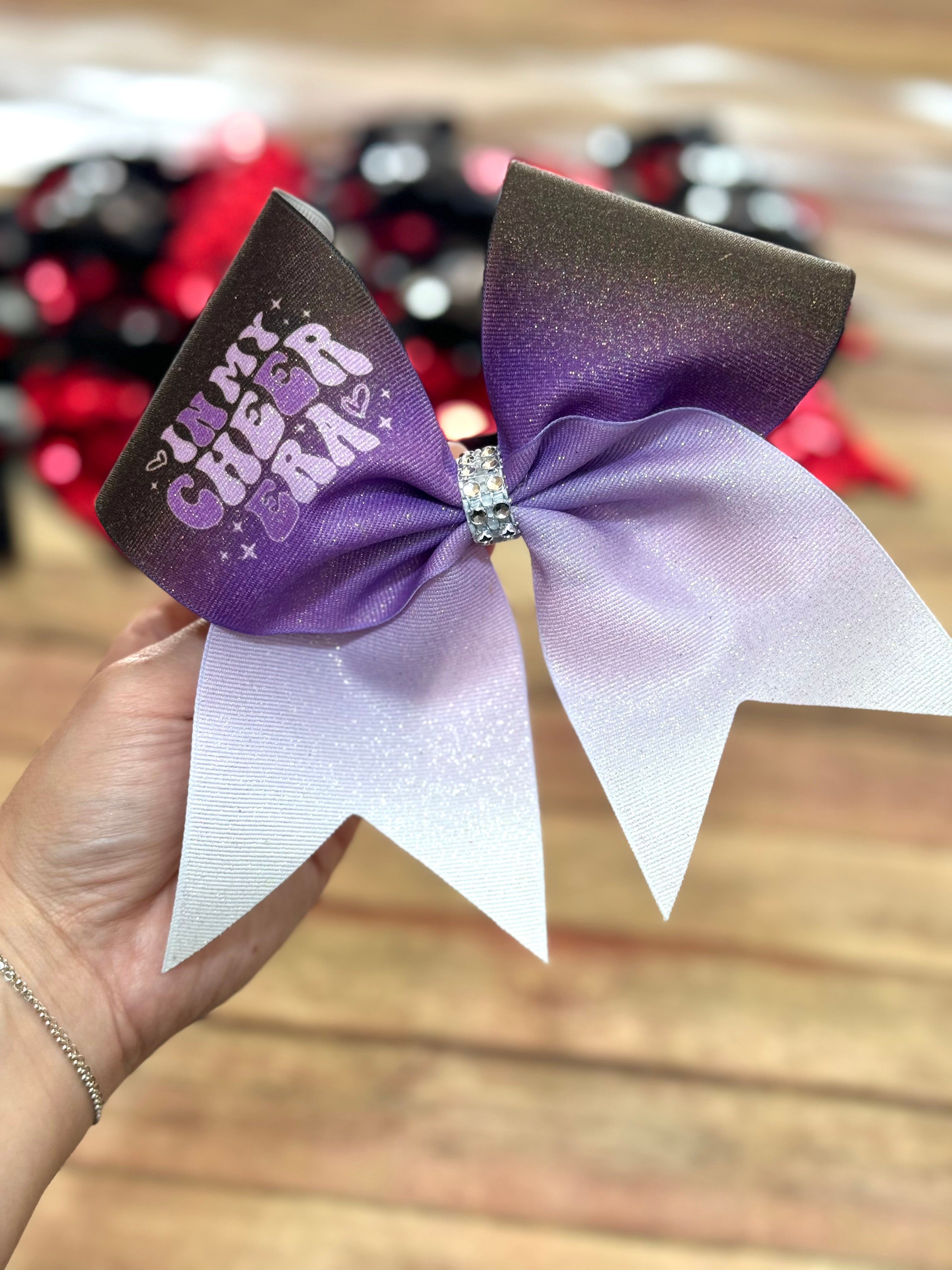 Sublimated Cheer Bows – The Bow Place