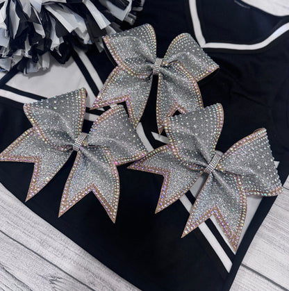 April Bow: Gold & Silver