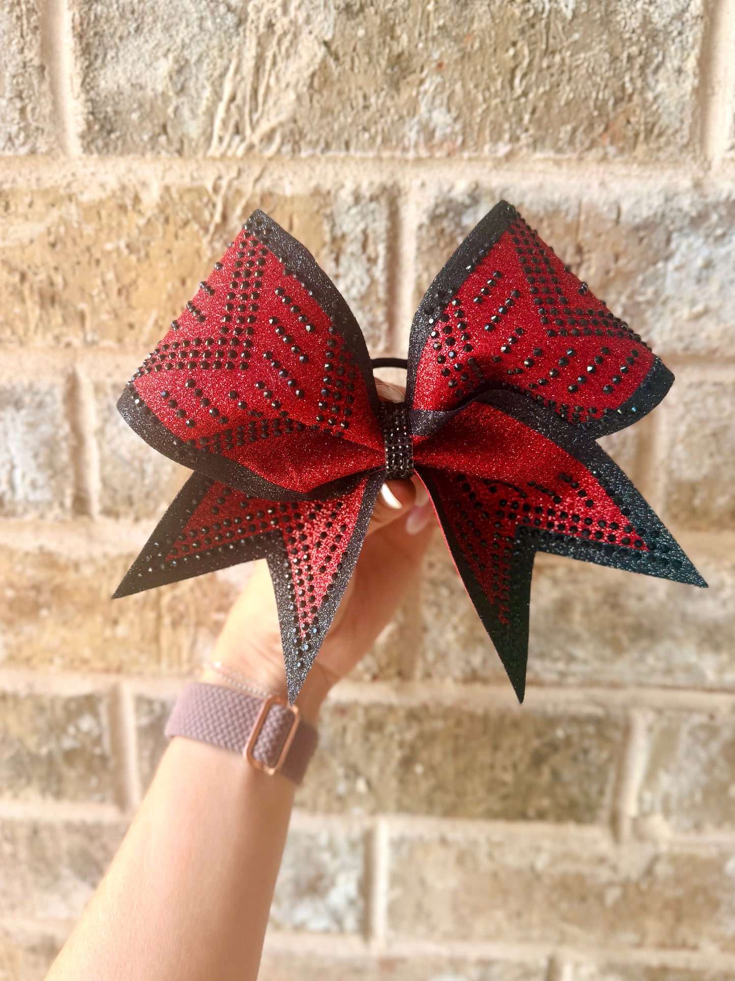 Brixton Bow: Red and Black (In Stock)