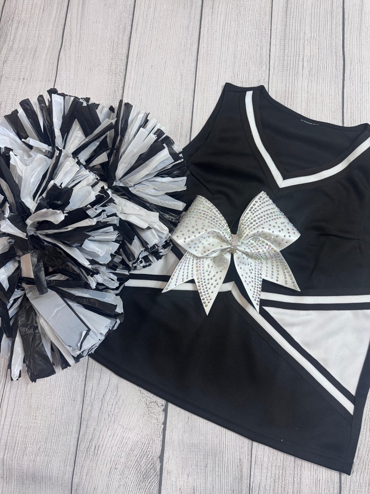 Starlight Surge Satin Cheer Bow