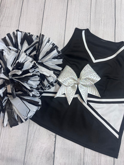 Starlight Surge Satin Cheer Bow
