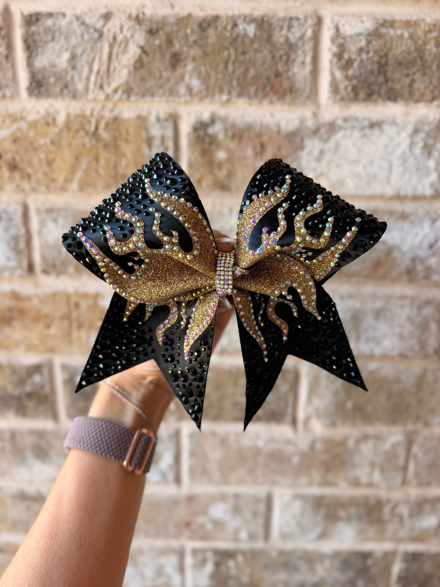 Maeve Bow: Black and Gold