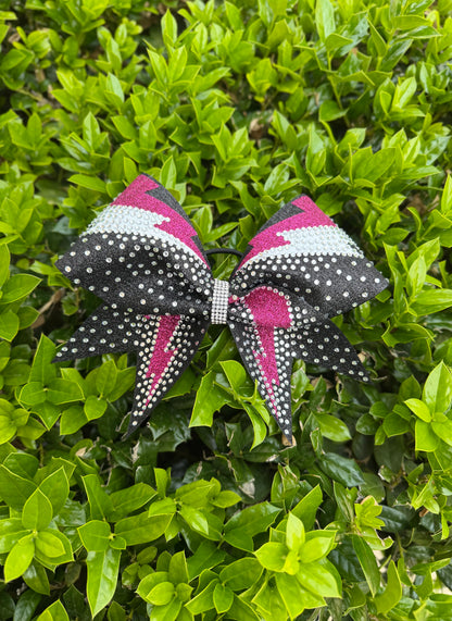 Bolts: Black & Hot Pink