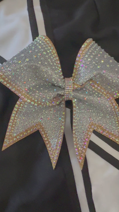 April Bow: Gold & Silver